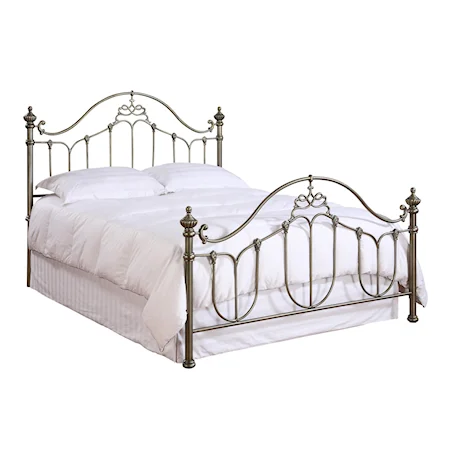 Full Metal Headboard & Footboard Bed